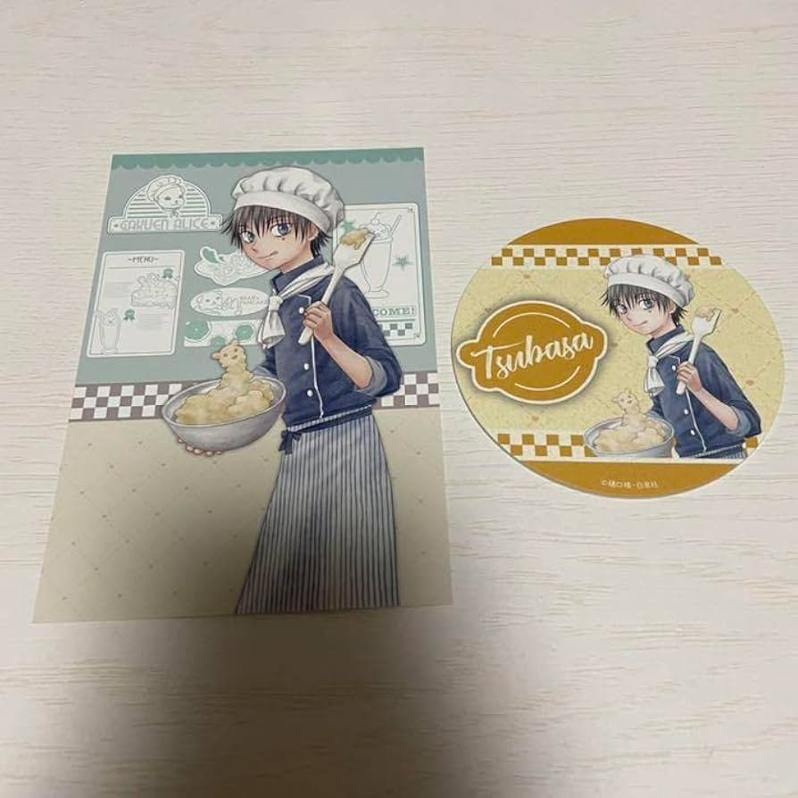 Amazon.co.jp: 学園アリス カフェ 安藤翼 コースター ポスト